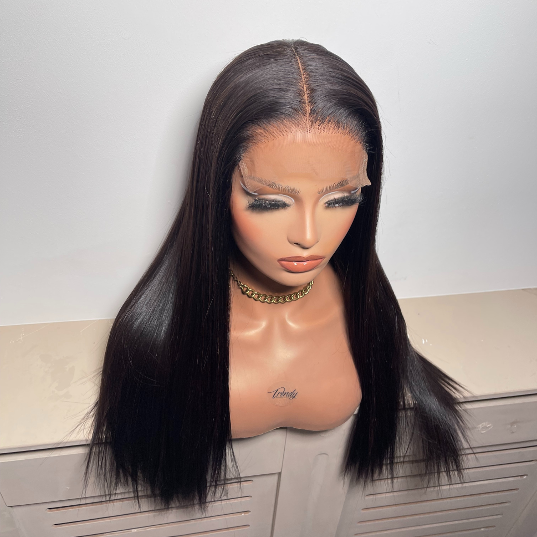 RAW Bone Straight Wig