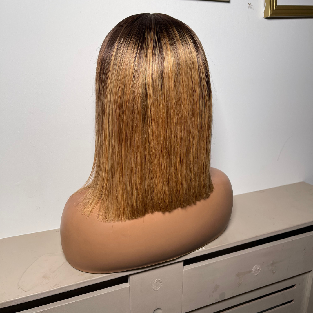 Nabz Honey Blonde Ombre BOB Wig