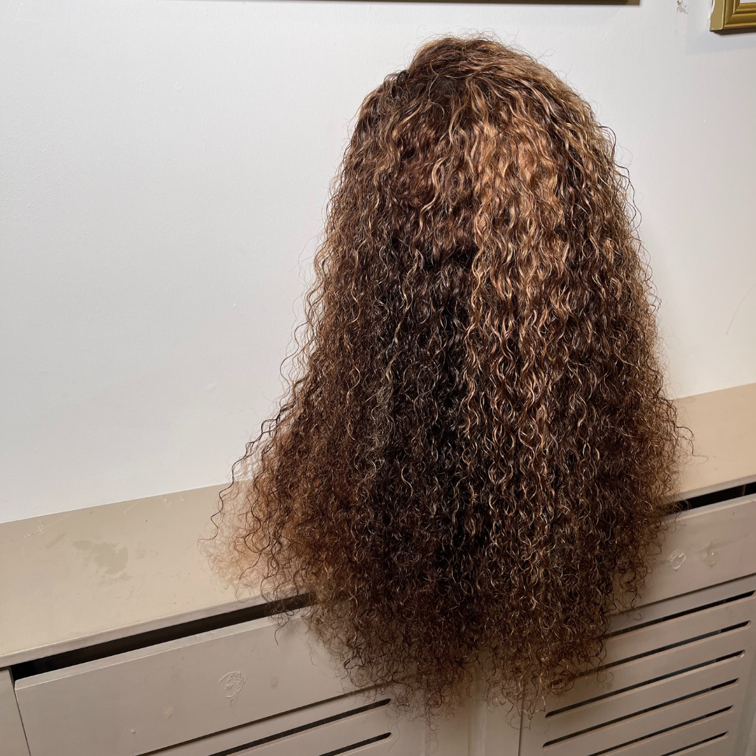Jasmine Curly Highlight Wig